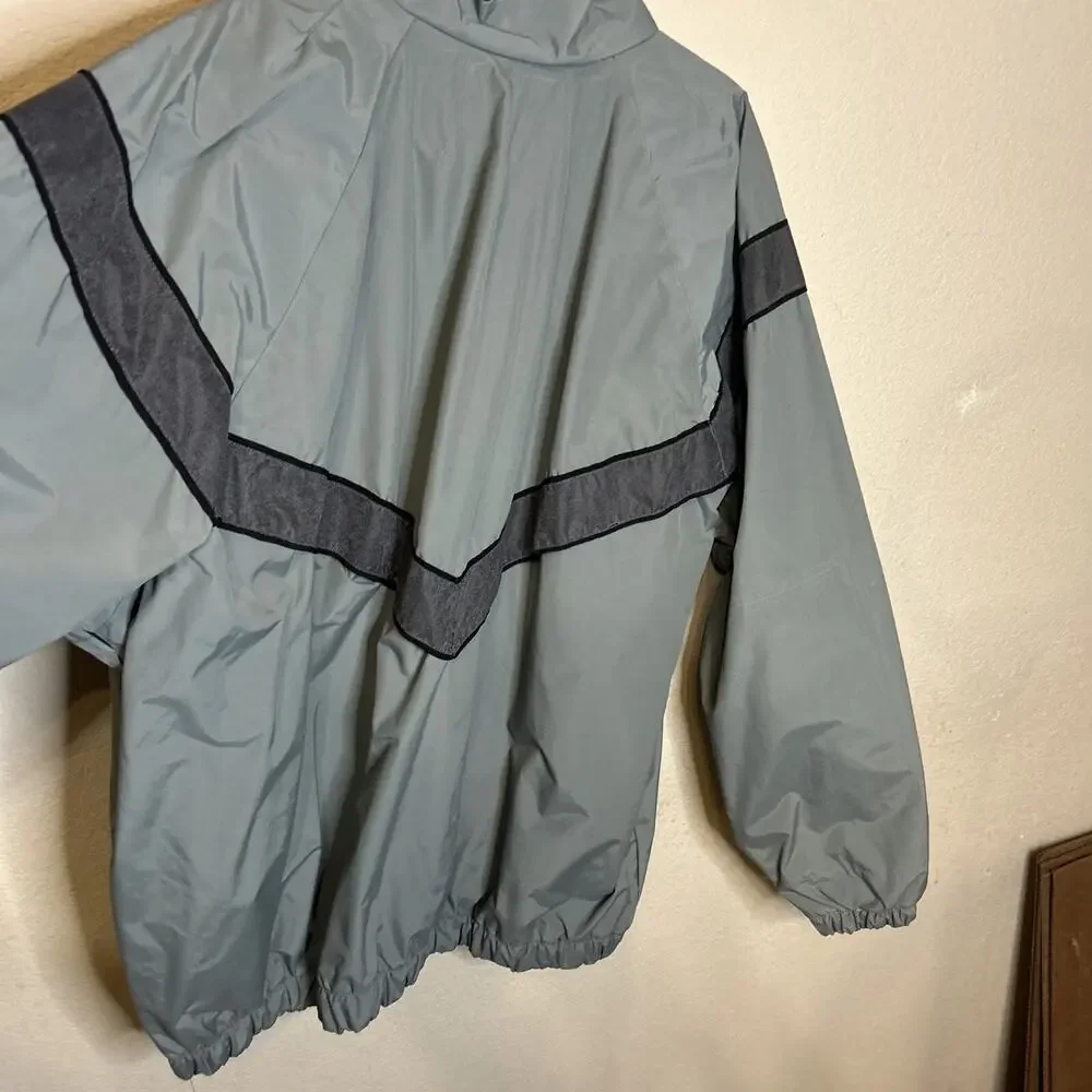 Army PFU Jacket Gray Embroidered Mesh Vented Military Bomber Jacket XL/regular